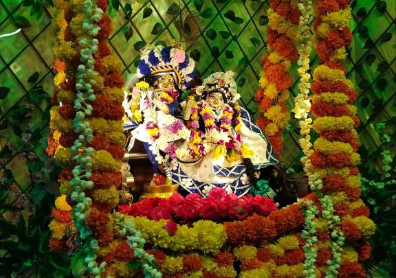 Jhulan Yatra of Lord Krishna and Radha